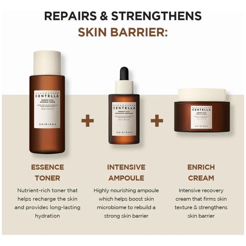 Skin1004 Madagascar Centella Probio-cica Intensive Ampoule 5 Danoche Sensible Acn