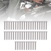 50Pcs Hex Socket Cup Head Screw Galvanized Steel M4 for