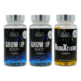 2 Glúteo Peptonas Colágeno + Quemador Extremo Grasa Corporal