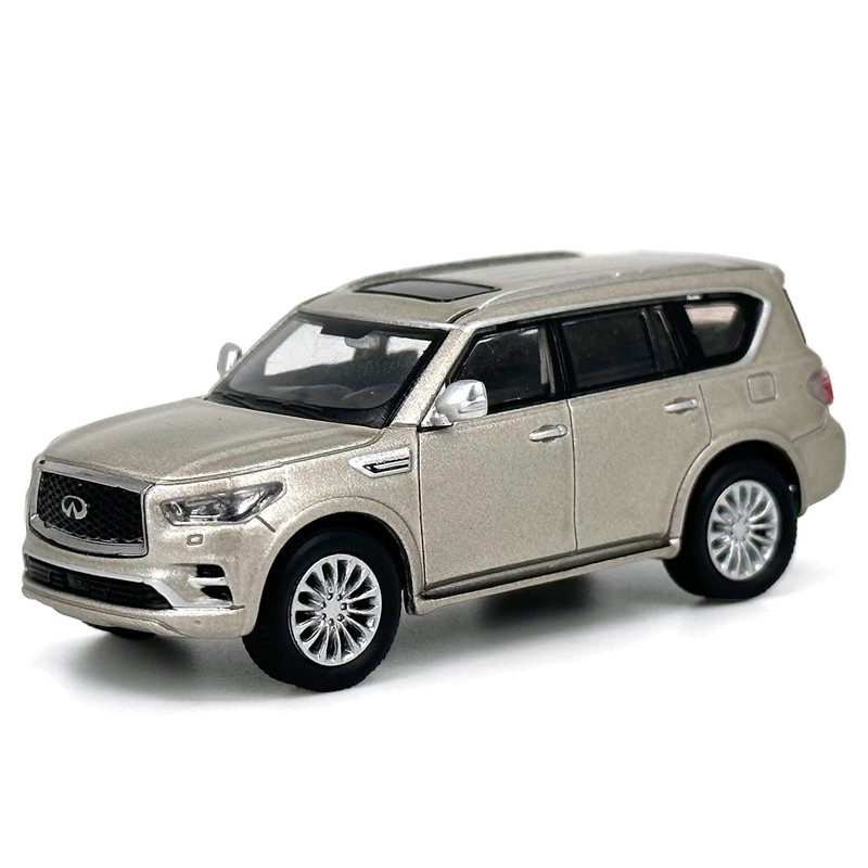 Paudi Model 1/64 Infiniti 2020 QX80 Collection Complete Gold Minicar