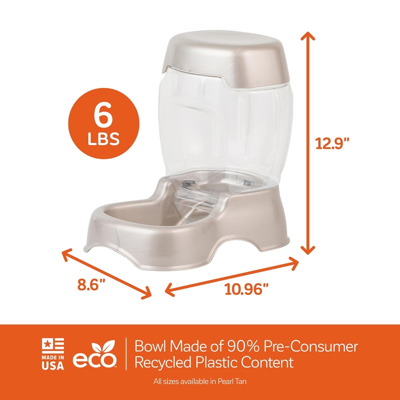 Petmate Pet Cafe Feeder Dog and Cat Feeder Pearlescent Colors