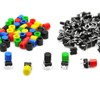 Gikfun 6x6x9mm Tact Tactile Push Button Momentary Micro Switch with