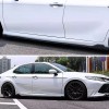 CNPAPC For Corolla SE LE Front Rear Bumper Lip Spoiler