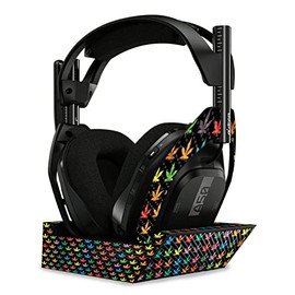 MightySkins Carbon Fiber Skin Compatible with Astro A50 Wireless Headphones + Base Station (Gen 4) - Sticky Icky Icky | Protective, Durable Textured Carbon Fiber Finish | Easy to Apply