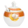 THUN - Zuccheriera con cucchiaino, Collezione Tulipani10,25 x 9,60H 370