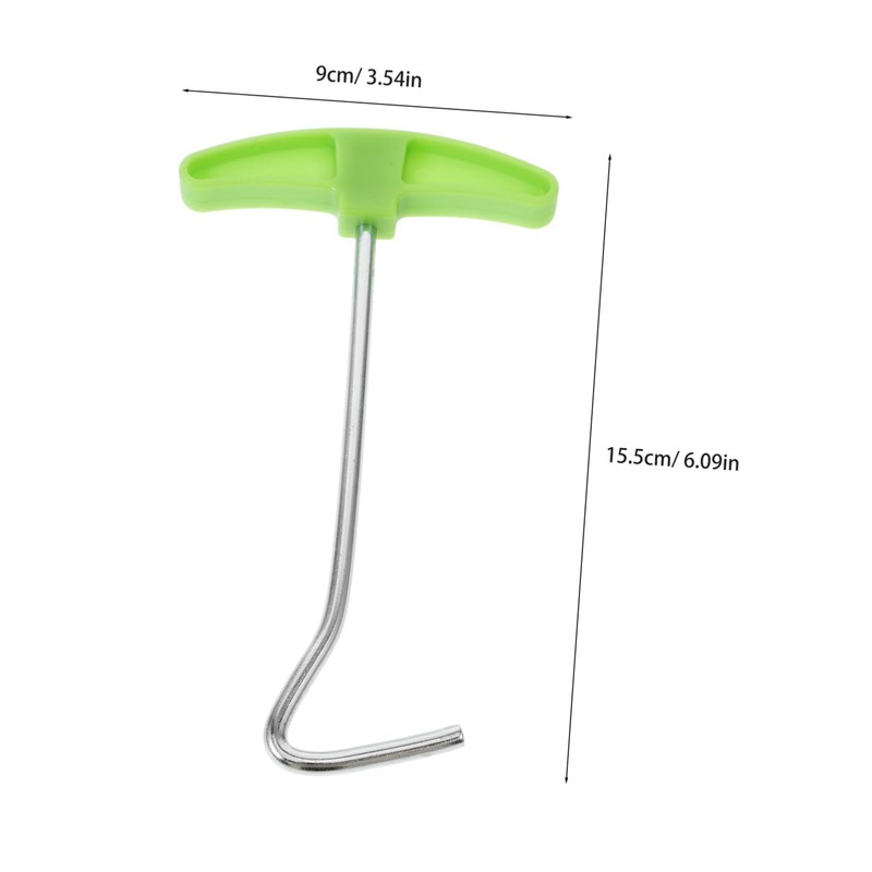 Abaodam 5pcs Camping Tent Stake Puller Tool Durable Tent Peg