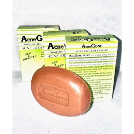 Acne Gone Sop for skin care & acne treatment 3.5oz each( 3 Pack )