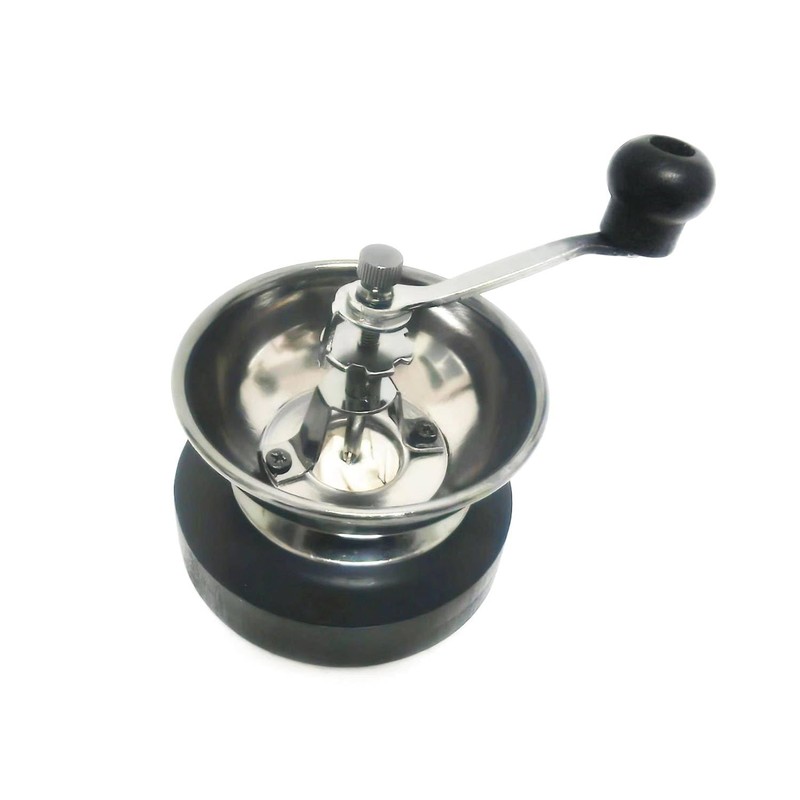 Lehman's Manual Coffee Grinder with Mason Jar Grounds Storage, Comfortable