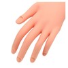 LASSUM Soft Plastic Mannequin Hand,Flexible Bendable Fake Hand Manicure Practice