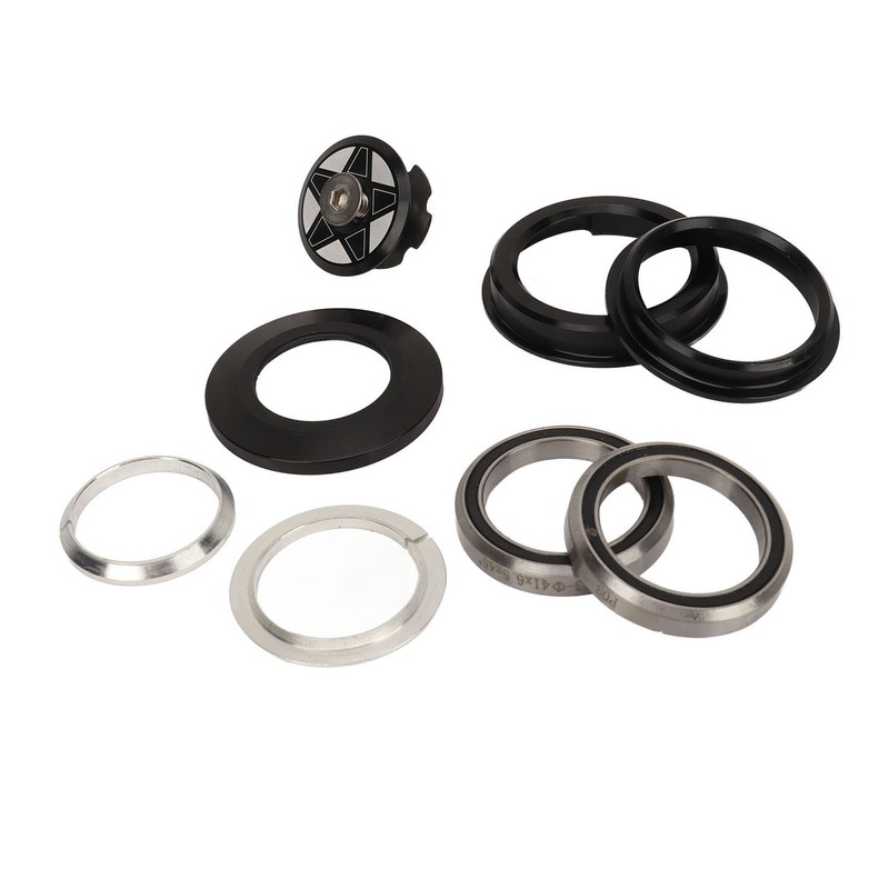 Bike Headset Aluminum Alloy Bike Bearing Headset Star Nut Spacers