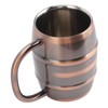 Stainless Steel Beer Mug Double Layer Insulation Multipurpose Safe Ergonomic
