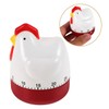 Generic 2pcs Chicken Timer Cute Cartoon Kitchen Countdown Clock for