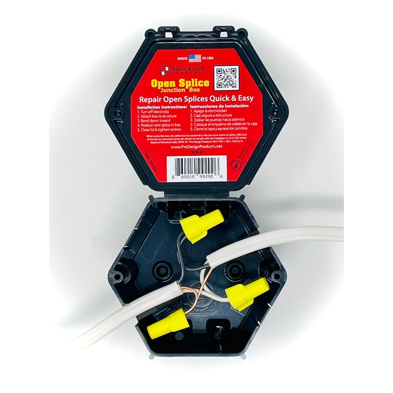 Open Splice Junction Box (10-Pack)