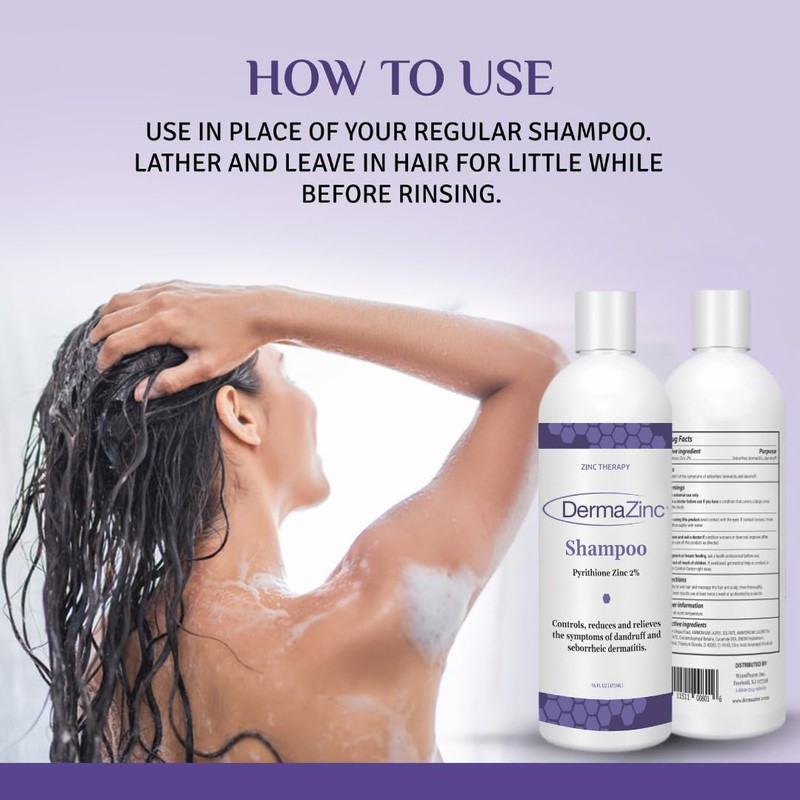 DermaZinc Shampoo - 16 oz