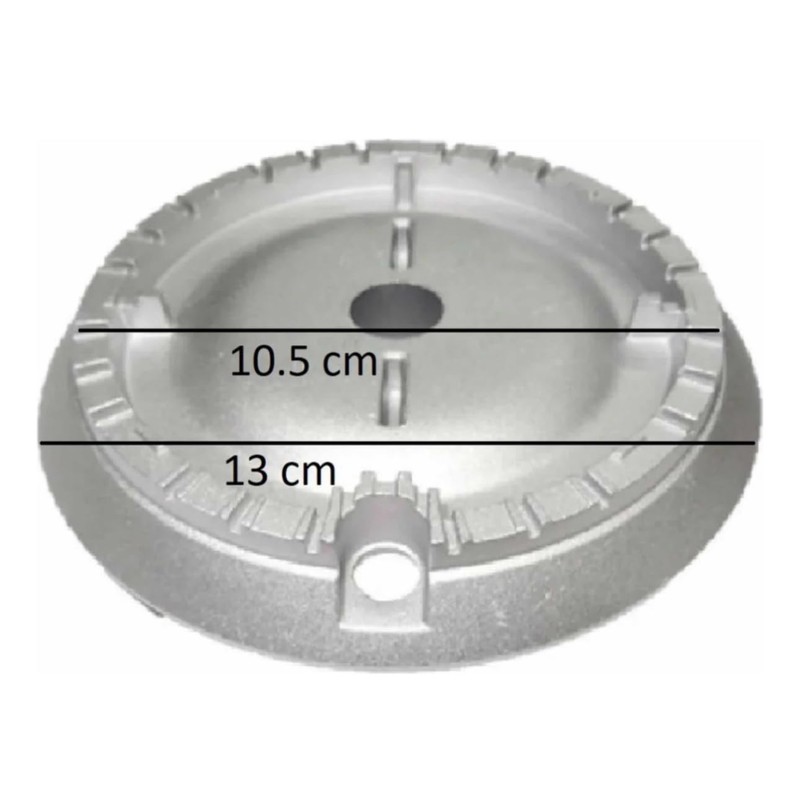 Kit de 6 Quemadores y Bujías para Estufa Acros Whirlpool