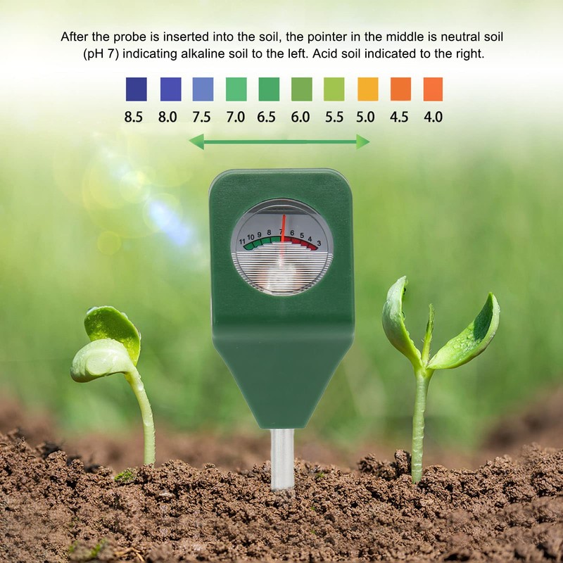 Soil Tester, Soil PH Meter, Digital PH Meter, Soil Acidity