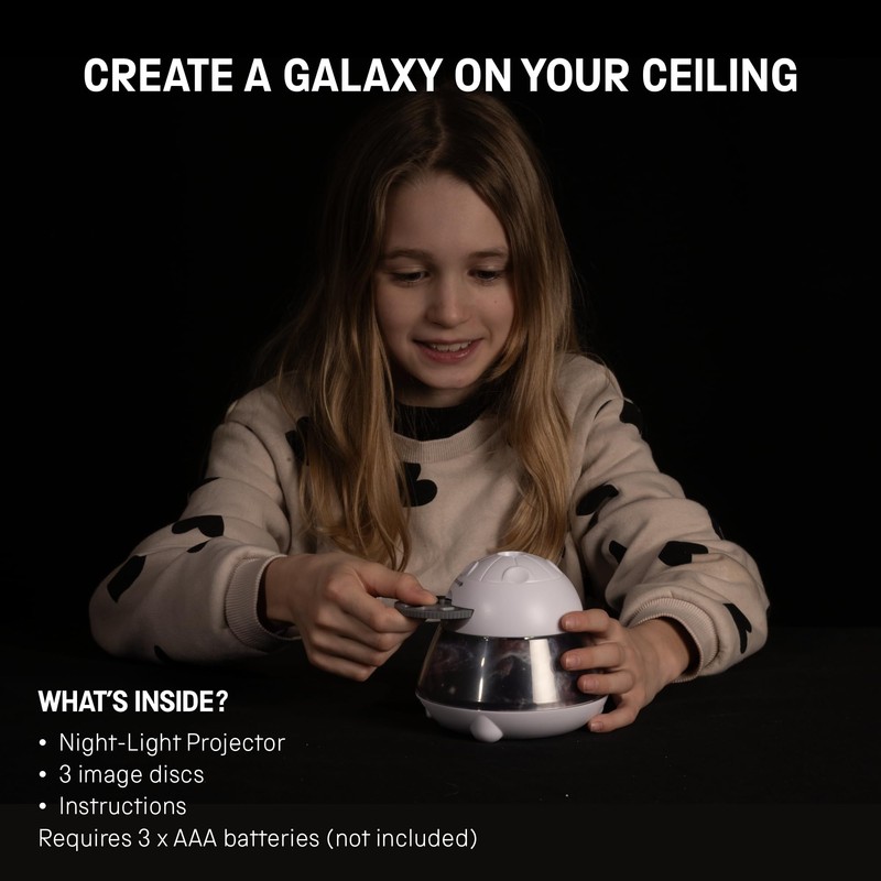 Funtime Gifts Science Museum Night Sky Projector – Create Your
