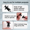 50Pcs Longer Trim Panel Fixing Lining Carpet Clips Car Body
