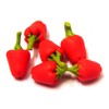 Tumdee Miniatures Dolls House Miniature Set of 6 Red Peppers
