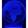 True Face 3D Optical Illusion Night Light, Touch LED Table