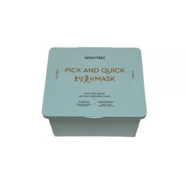 Deweytree Dewytree Skin Care Moisturizing Pick & Quick Morning Swelling Mask 30 sheets + Double Pad 10 sheets / 듀이트리 피부관리 수분공급 픽앤퀵 모닝붓기 마스크 30매 + 더블패드 10매