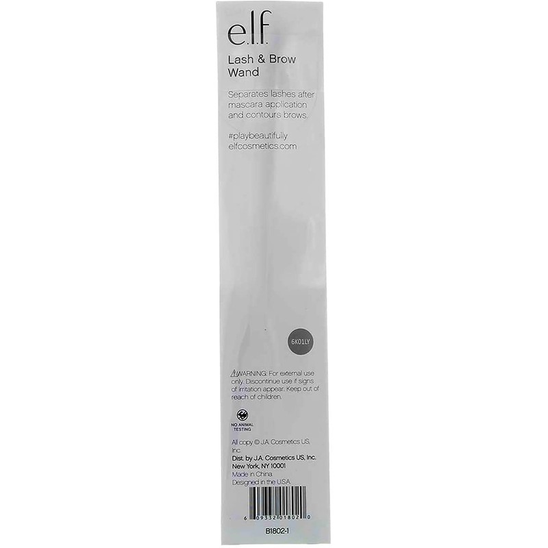 e.l.f. Essential Makeup Brush 1802 Eyelash & Brow Wand by