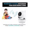 Dns Cámara De Seguridad Wifi Hd Con Control Remoto 360°
