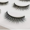 3 Pairs 3D Mink Eyelashes Makeup Natural False Eyelashes Long