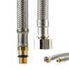 Sanitary Fittings Connection Hose M10 x 1 Short 3/8 Inch