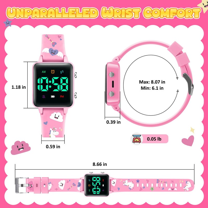 Potty Training Watch for Toddlers, Upgrade Magnetic Charging Potty Reminder