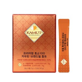 Bodymun 프리미엄 카무트 효소 100만 역가 (1개월분) 3g x 30포 Premium Kamut Enzyme 1,000,000 Units (1 Month Supply) 3g x 30 Sachets