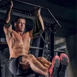 Hanging Ab Straps, for Abdominal Muscle Building, Rip Resistant and Padded Arm Support for Ab Workout, Ab Sling Straps for Knee and Leg Raises, Pull Up Straps for Men and Women