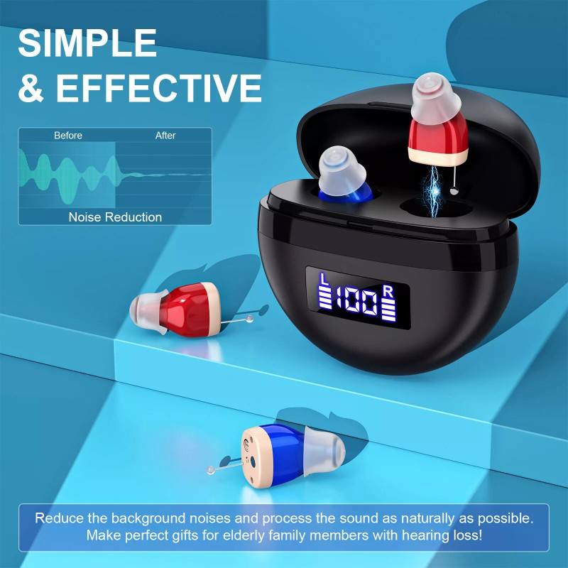 K&FCOPTEE Hearing Aids for Seniors Rechargeable,I
