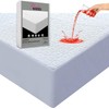 Elite Textilez Mattress Protector, Waterproof and Breathable Terry Top Mattress
