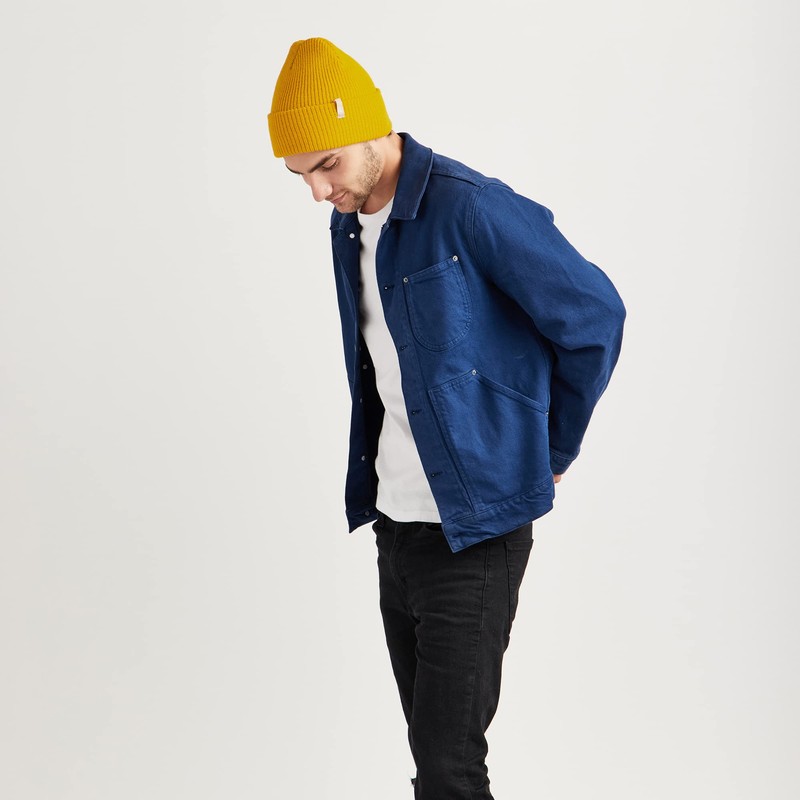 Hemlock Hat Co. Ranger Beanie (Mustard)