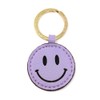 [Standard Factory] Smile Key Chain Key Ring Synthetic Leather, light