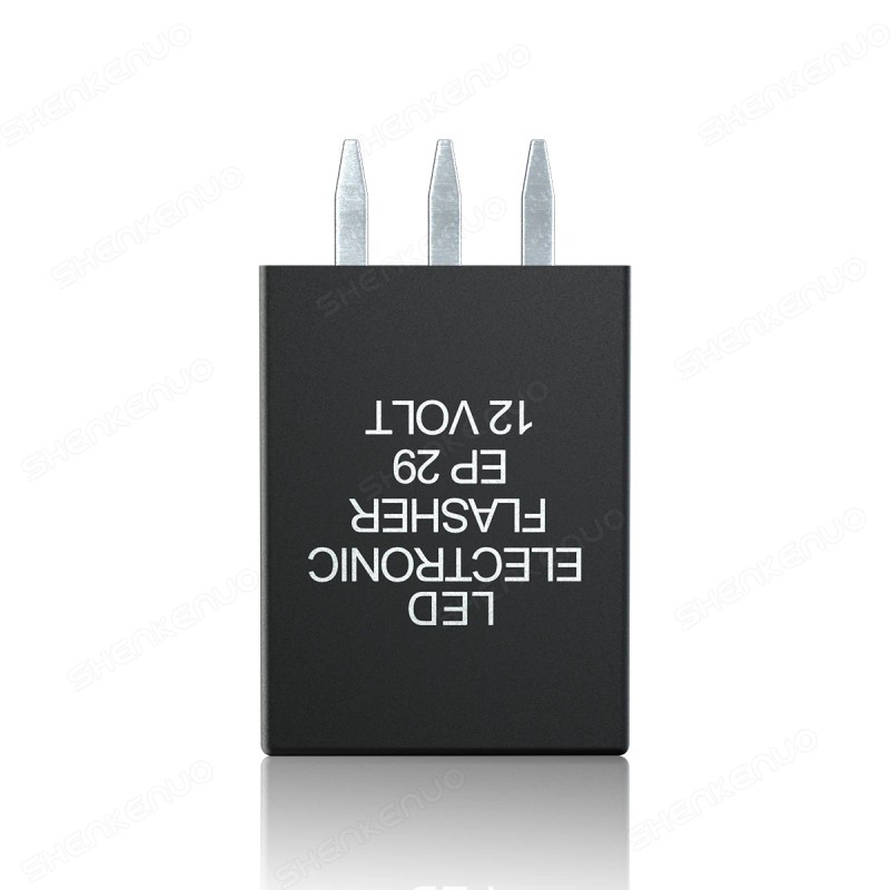 SHENKENUO 4-Pin EP29N LED Flasher Relay Fix Hyper Flash Turn