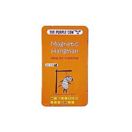 The Purple Cow PC36TGHAN Hangman Magnetic Travel Game