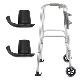 POFET 1 Pair Non-Slip Floor Mats for Room Frame Walker Universal Sledge Non-Slip Footbed