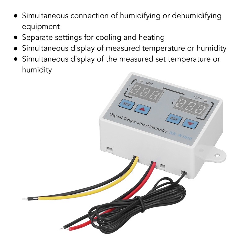 High Accuracy Digital Display Thermostat Miniature Temperature Control Board Function