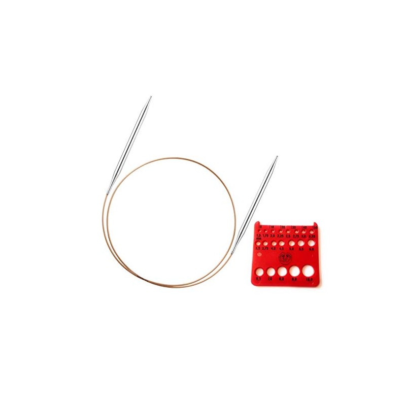 addi Turbo Circular Knitting Needle with Gold Cord (EU Version)