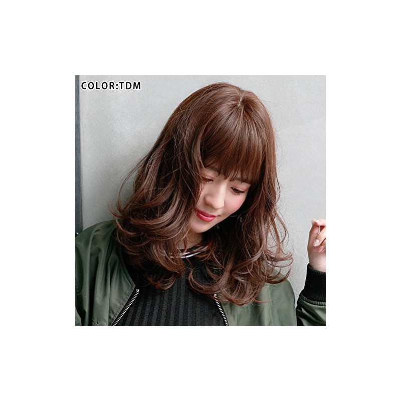 Priscilla A-693 All Wig, Frill Curl Midi Heat Resistant TDM