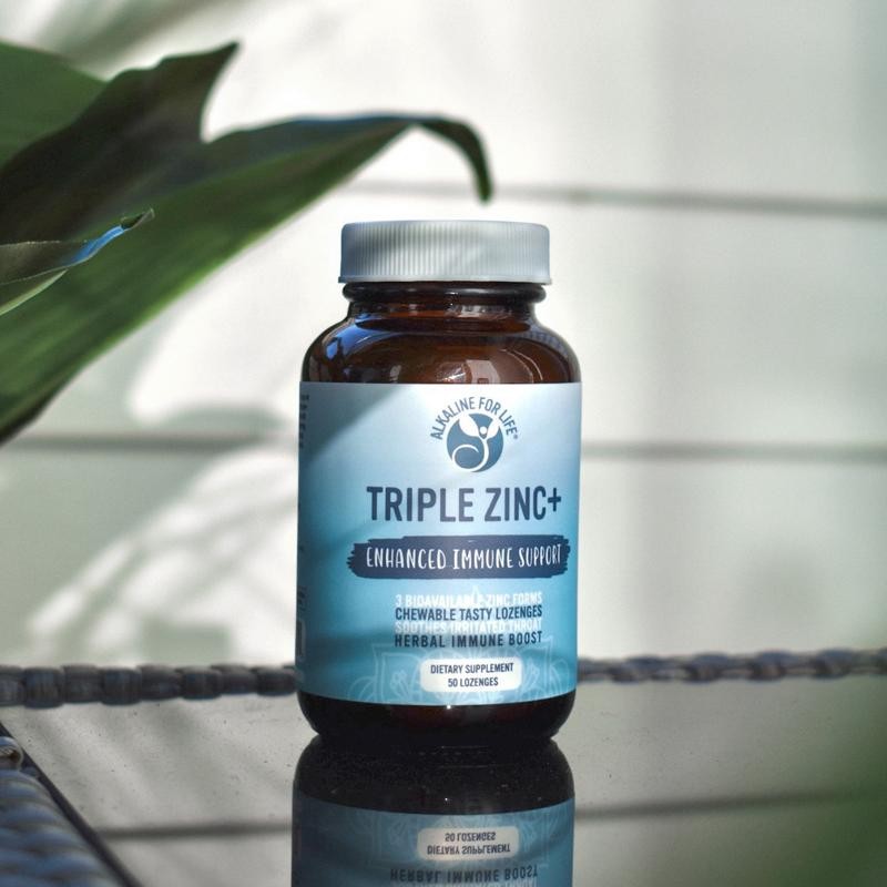 Triple Zinc+ Alkaline for Life