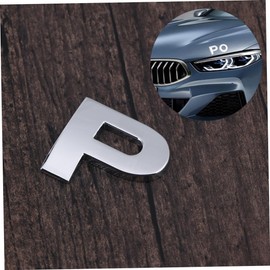 SUPVOX Sticker for Car Ranger Tailgate Letters Car Accessories Car Sticker Car Decal Stickers for Car Gold Badge Chrome Plated Decal Car Styling Black Stickers Car Metal 3D