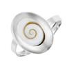 81stgeneration Women's 925 Sterling Silver 2.4 mm Oval Shiva Eye