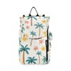 KUEJOP Tennis Backpack Palm Tree Little Flowers Pattern Gym Bags