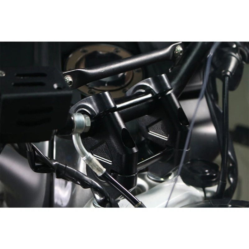 xitomer Motorcycle Offset Handlebar Riser Relocator Set Fit For Svartpilen