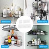 4 Pack Shower Caddy Adhesive Replacement, Adhesive Shower Shelves Hooks