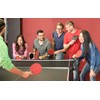 TigerTail Sports White Fat Cat Colorful Design Ping Pong Paddle,