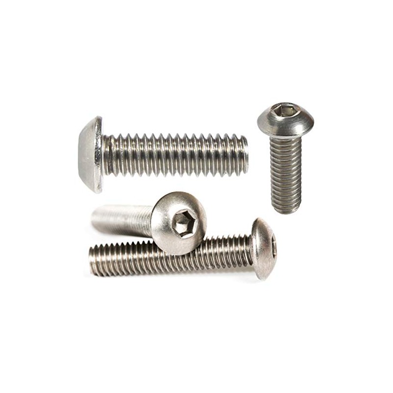 M5 (5mm x 20mm) Marine Grade Button Head Screws Allen